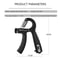 Adjustable Forearm Strengthener Hand Grip Trainer For Muscle Building Grip Power 2