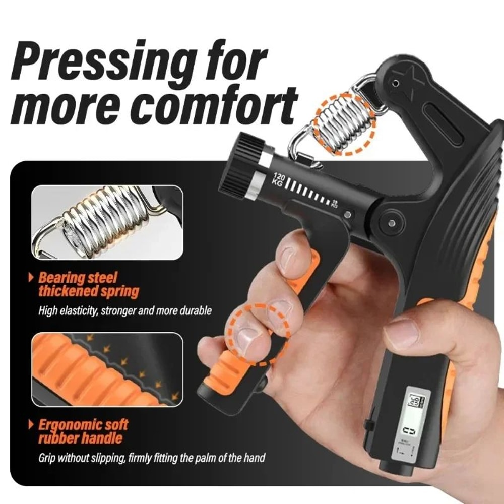 Adjustable Hand Grip Strengthener 22265lb For Forearm And Wrist Muscle Training 1