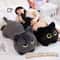 20in Black Cat Plush Pillow Cute Stuffed Animal Cushion For Kids And Cat Lovers 4