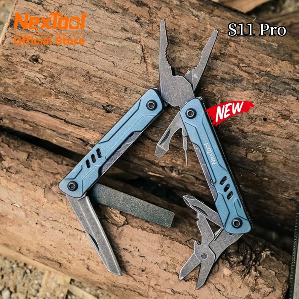 NexTool S11 Pro 12In1 Mini Sailor Pocket MultiTool With Pliers 0