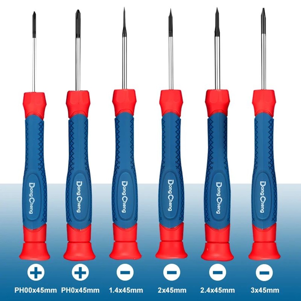 6 Piece Precision Electronic Screwdriver Set For Phone And Computer Repair 0