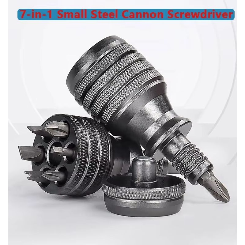 7in1 Industrial Mini Screwdriver Set With Aluminum Alloy Handle For EDC And Precision Work 0