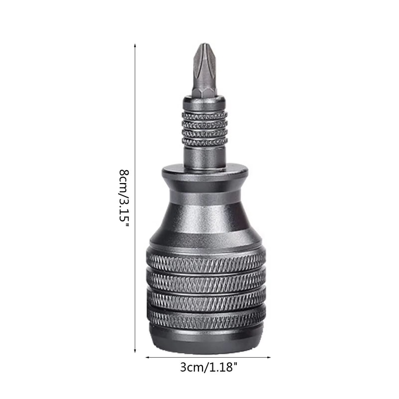 7in1 Industrial Mini Screwdriver Set With Aluminum Alloy Handle For EDC And Precision Work 5