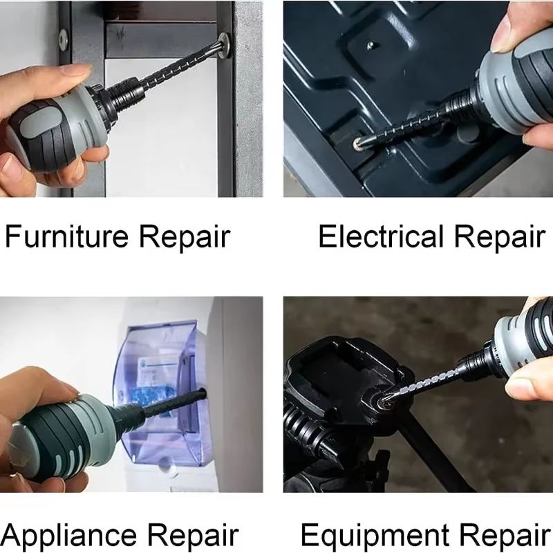 Mini Ratchet Magnetic Screwdriver With Reversing Function For Phillips And Slotted Screws 4