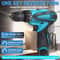 12V Cordless Impact Drill And Electric Screwdriver Combo Kit 0