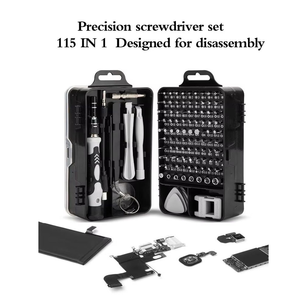 Precision Magnetic Screwdriver Set For Phone Watch Glasses Repair Kit 0