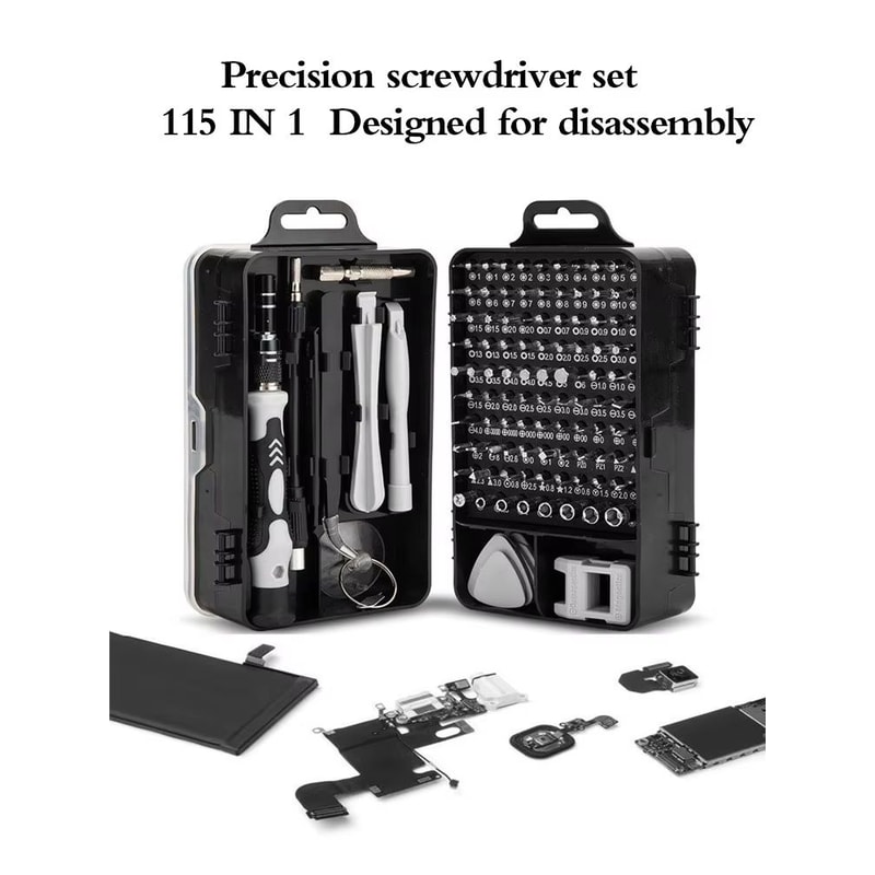 Precision Magnetic Screwdriver Set For Phone Watch Glasses Repair Kit 0