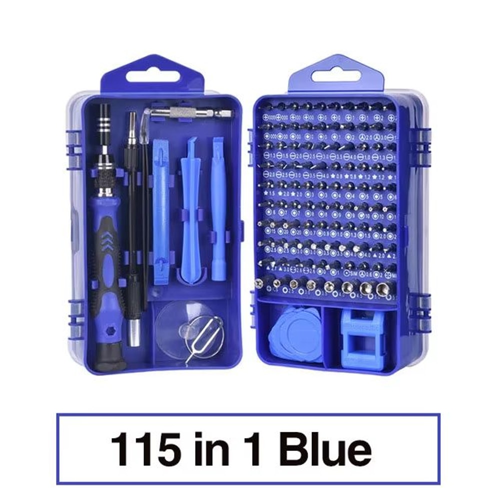 Precision Magnetic Screwdriver Set For Phone Watch Glasses Repair Kit 9