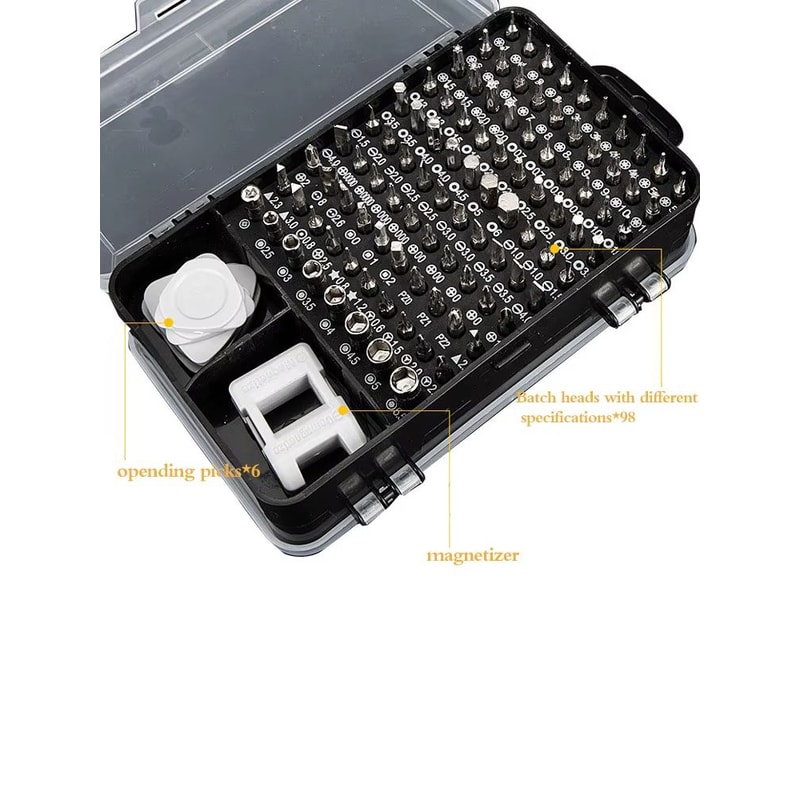 Precision Magnetic Screwdriver Set For Phone Watch Glasses Repair Kit 2
