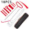1821Piece Car Door Repair And Unlock Tool Kit With Inflatable Air Wedge And LongReach Gripper Tools 5