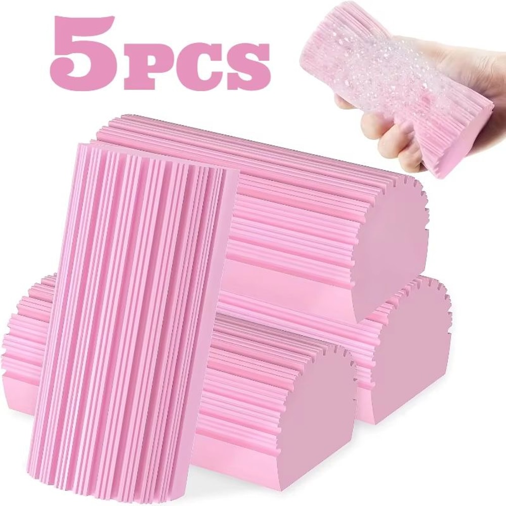 Reusable Damp Clean Duster Sponge Set For Car And Home Cleaning 9