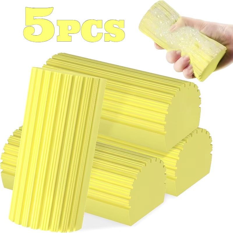 Reusable Damp Clean Duster Sponge Set For Car And Home Cleaning 10