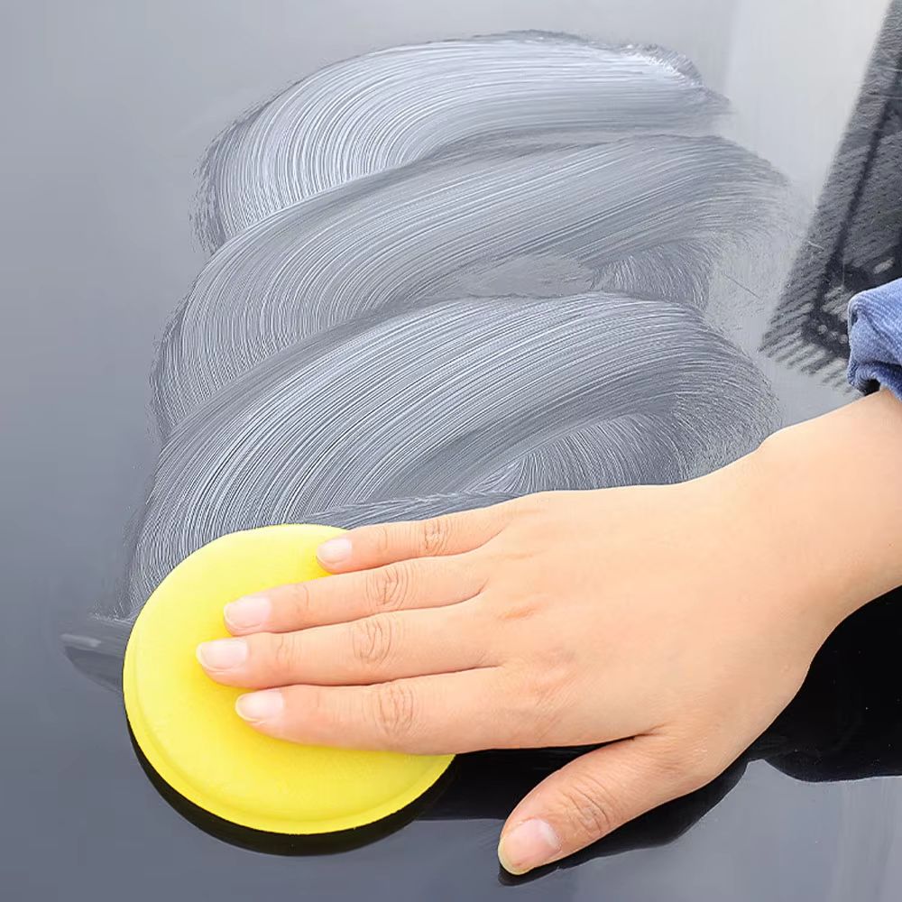 Car Foam Wax Applicator And Detailing Pad Set 10 Cm For Auto Care 2