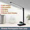 Portable Foldable USB Rechargeable LED Table Lamp Smart Touch Battery Powered Light For Bedroom Of 0
