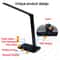 Portable Foldable USB Rechargeable LED Table Lamp Smart Touch Battery Powered Light For Bedroom Of 3