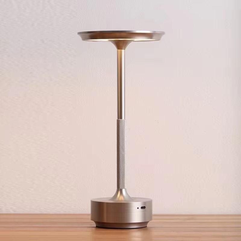 Portable Wireless USB Charging LED Desk Lamp Touch Dimming Ambient Table Light For Home Bar Restau 8