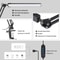 Adjustable Metal Swing Arm LED Desk Lamp With Clamp EyeCaring Architect Light With 3 Color Modes A 2