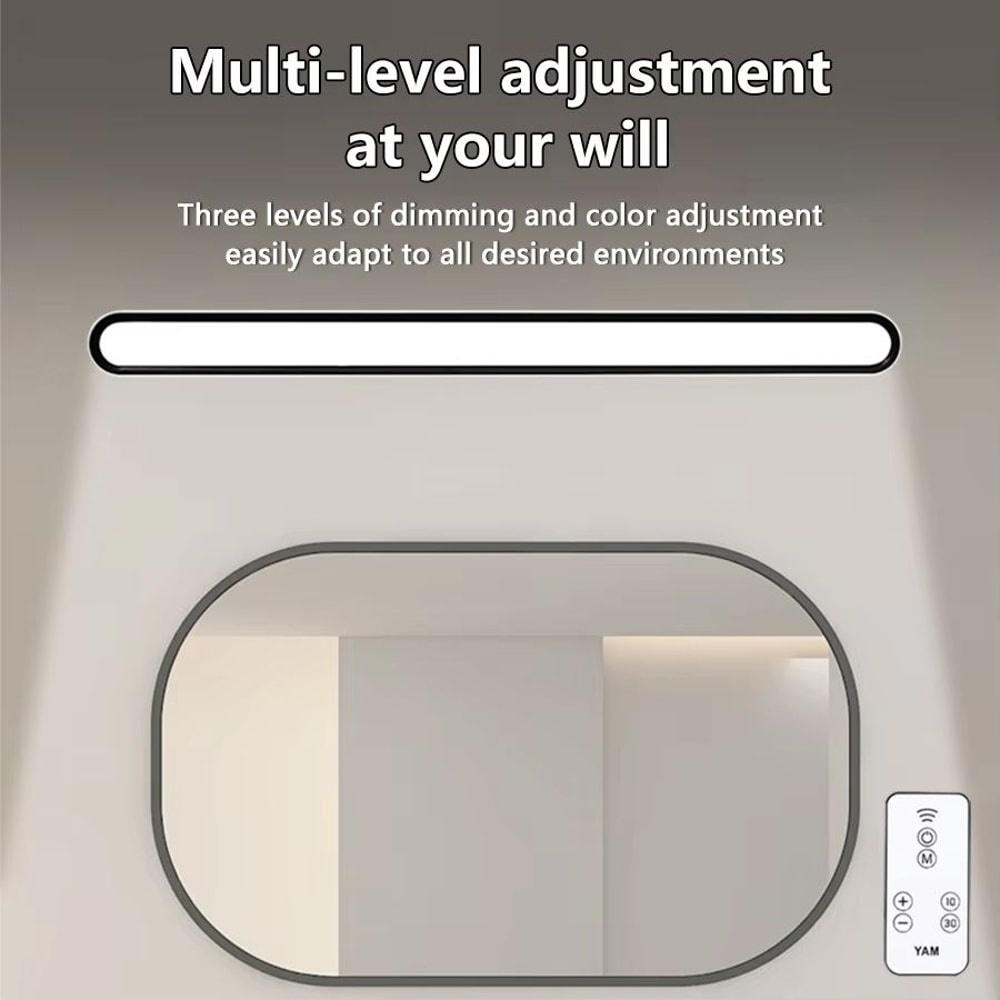 Remote Control Magnetic Hanging USB Rechargeable LED Desk Lamp Stepless Dimming Night Light For St 3