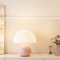 USB Powered Decorative LED Table Lamp Stylish Room Desk And Night Light In Pink Orange Red White B 3
