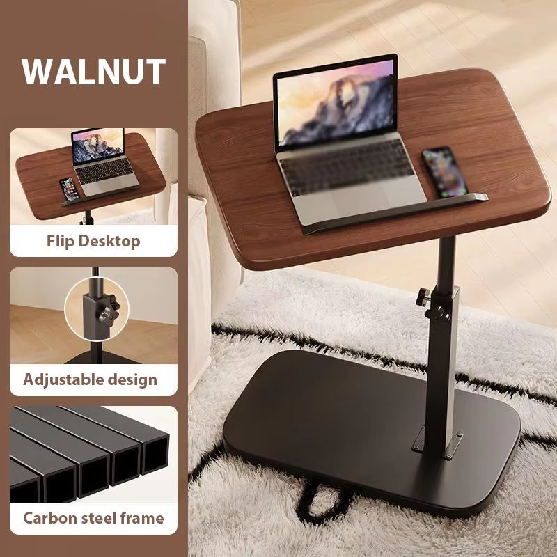 Multifunctional Lift Workstation Foldable Adjustable Desk SpaceSaving Computer And Bedside Table F 6
