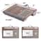 Portable Multi Purpose Laptop Desk Table With Double Groove Anti Slip Bar Embedded Mouse Pad 6