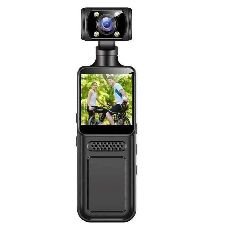 8K HD Pocket Camera 180 Rotating Mini Handheld Camera With Night Vision For Outdoor Sports Travel 6