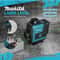 Makita Style 360 Degree Green Self Leveling Laser Level Cordless Cross Line With Wall Mount Bracket 0