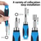 Interchangeable Screwdriver Set With Ratchet Handle Slotted Phillips And Torx Bits For Household Re 4