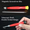 TOPLIA 6Piece Precision Extendable Screwdriver Set With MultiSize Interchangeable Bits For Electron 3