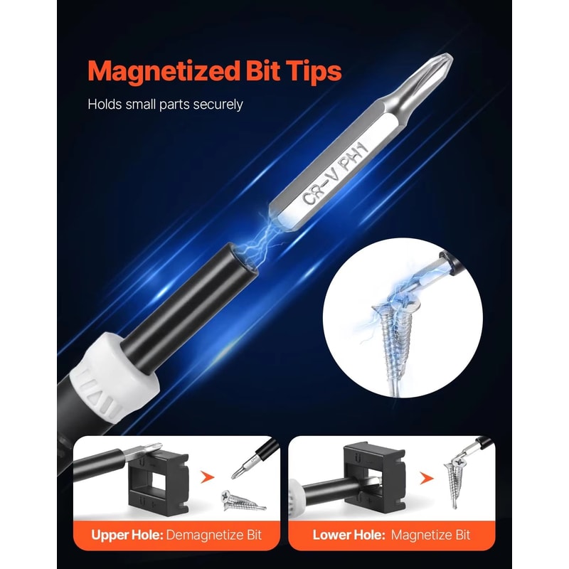 59Piece Precision Screwdriver Set With Tweezers And MultiBits Mini Electronics Repair Toolkit For 3