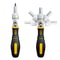 72Tooth Ratchet TwoWay Screwdriver Set With Bendable Handle And MultiBits LaborSaving Household Ma 5