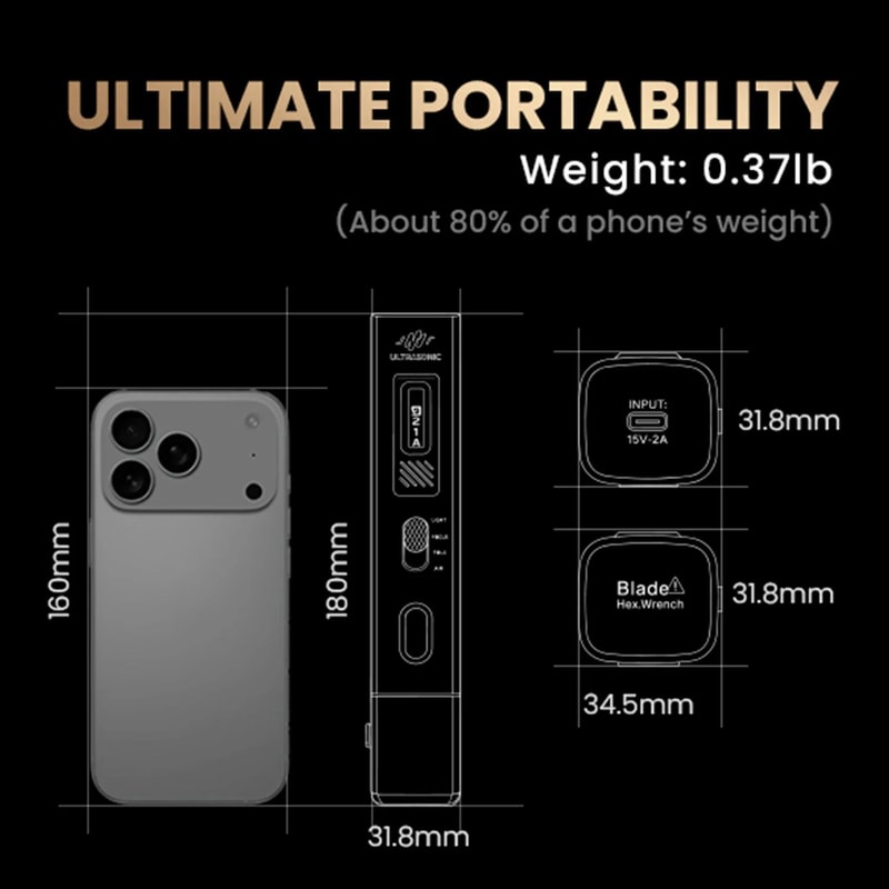 Jakemy JMY10 PRO 35W Ultrasonic Cutting And Polishing Tool Precision DIY Cutter For Model Boards C 1