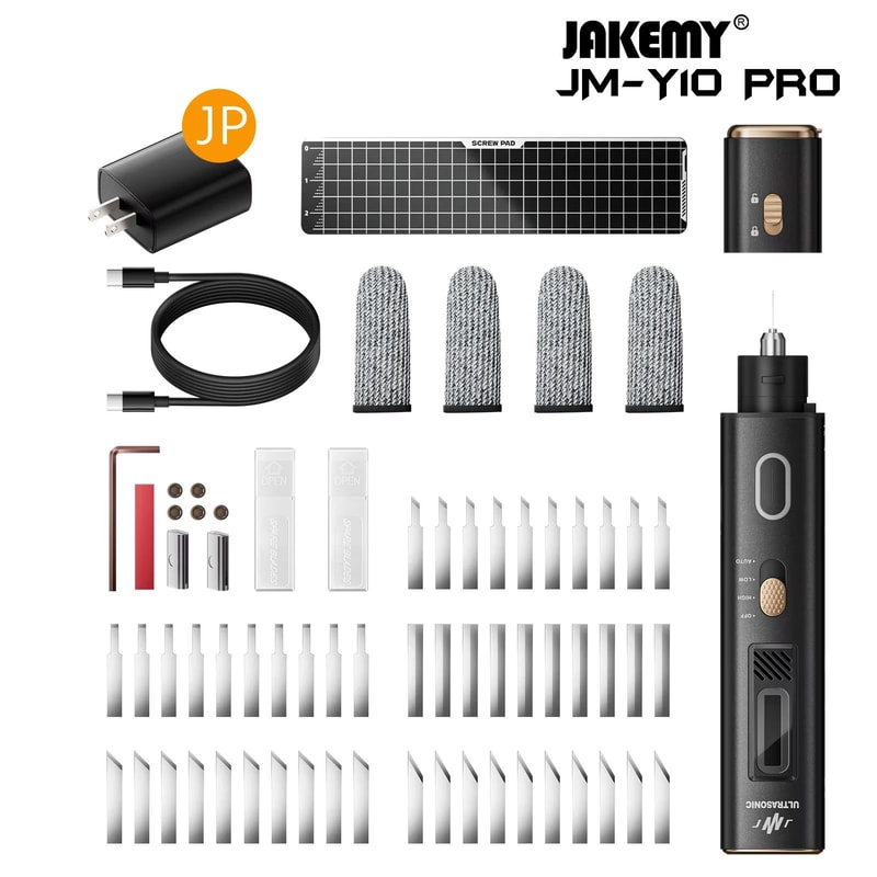 Jakemy JMY10 PRO 35W Ultrasonic Cutting And Polishing Tool Precision DIY Cutter For Model Boards C 15