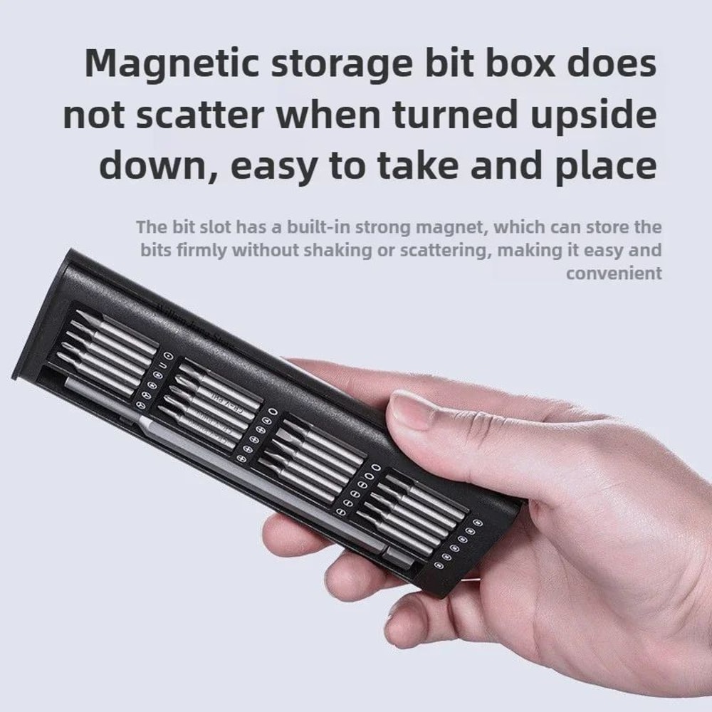 MultiFunctional Mobile And Laptop Repair Tool Kit Precision Bit Screwdriver Set With Dust Removal 2