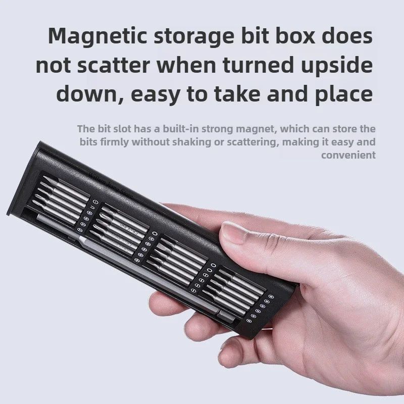 MultiFunctional Mobile And Laptop Repair Tool Kit Precision Bit Screwdriver Set With Dust Removal 2