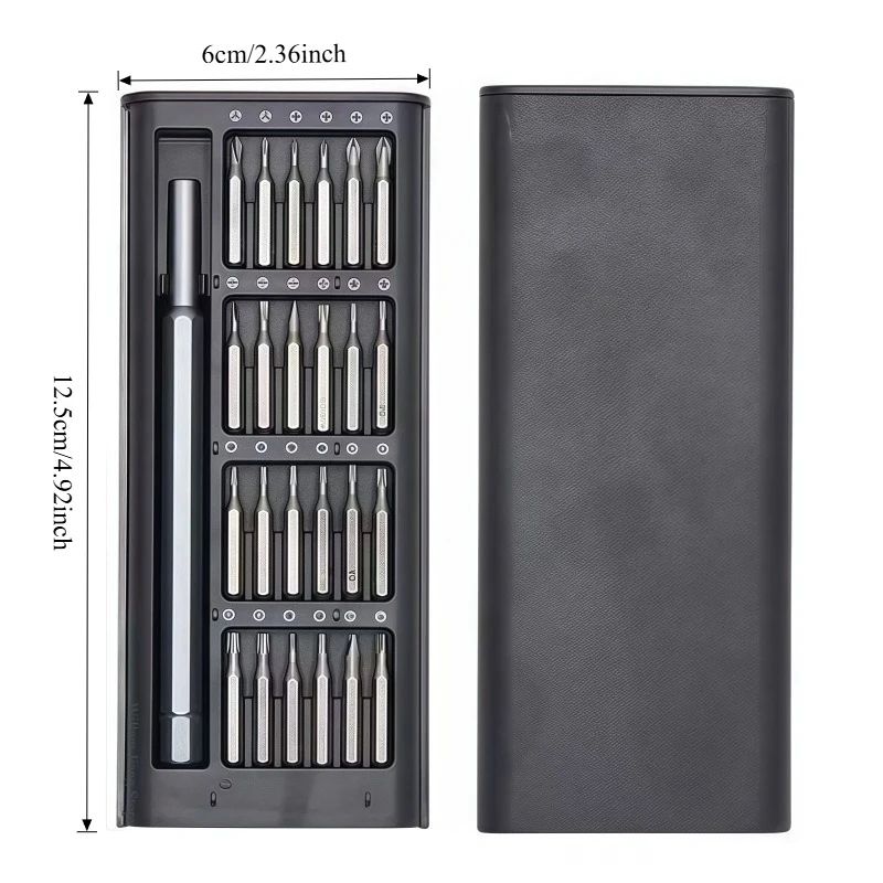 MultiFunctional Mobile And Laptop Repair Tool Kit Precision Bit Screwdriver Set With Dust Removal 5