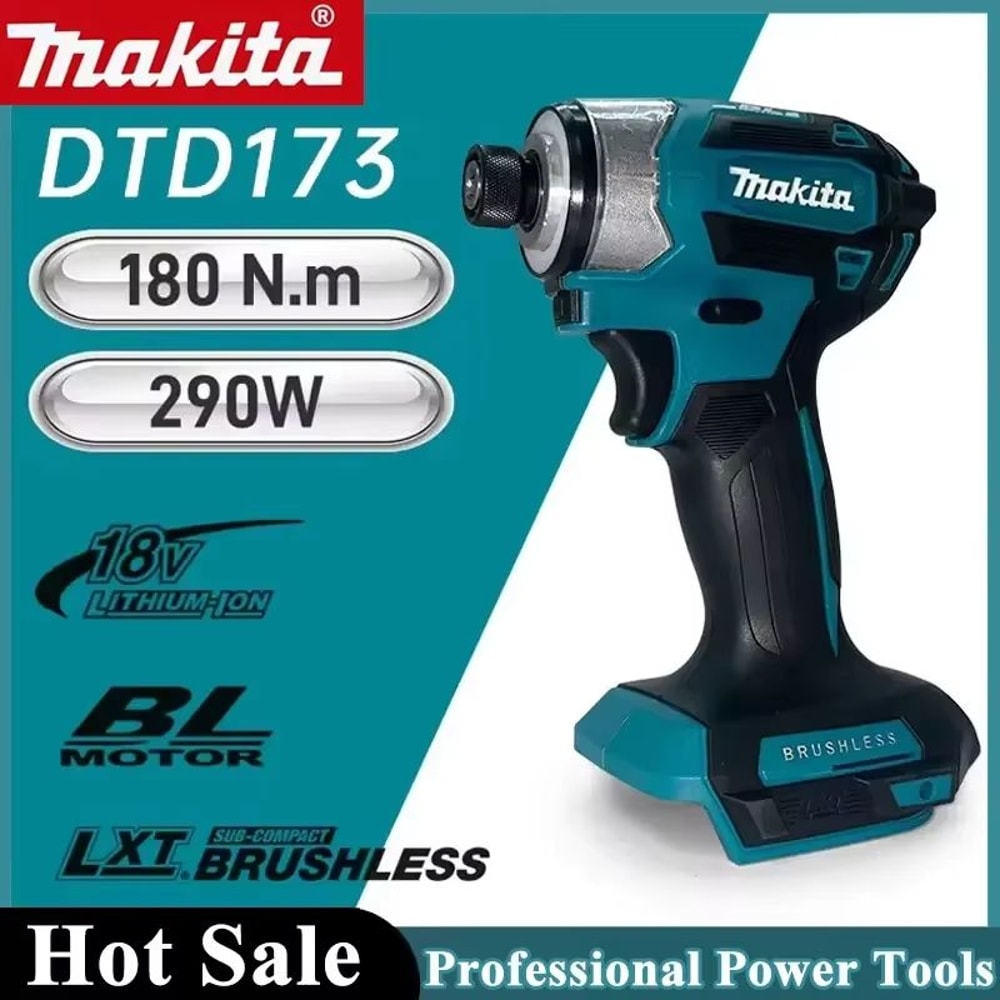Brushless 18V Cordless Impact Driver Electric Tool For Auto Repair And Fastening With High Torque P 1