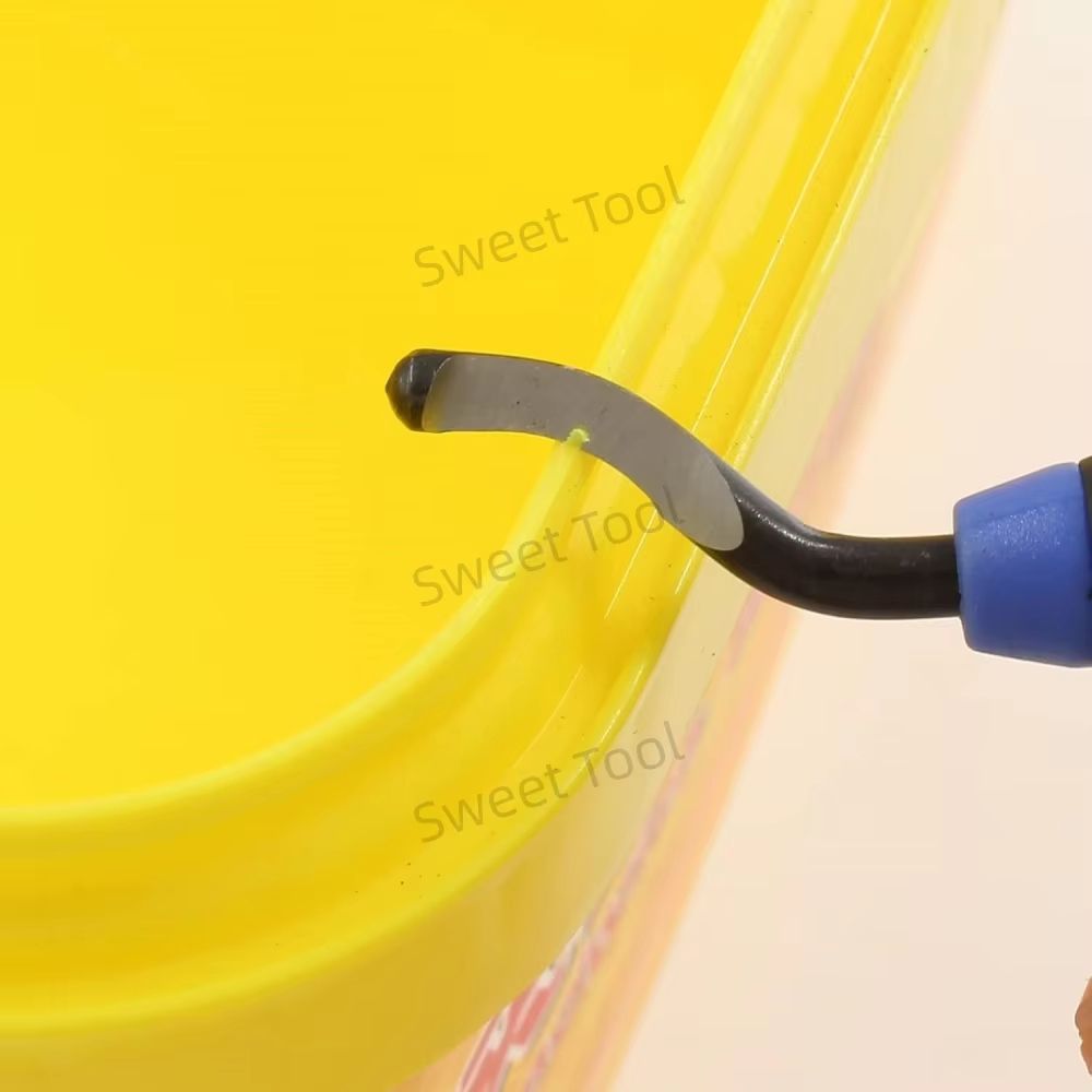 EO2000 Deburring Tool Set With 10 Replacement Blades For Wood Plastic Metal Edge Finishing 4