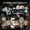 NexTool 11 In 1 Adjustable Wrench EDC Multitool With Pliers Folding Knife Saw And Screwdriver Set 5