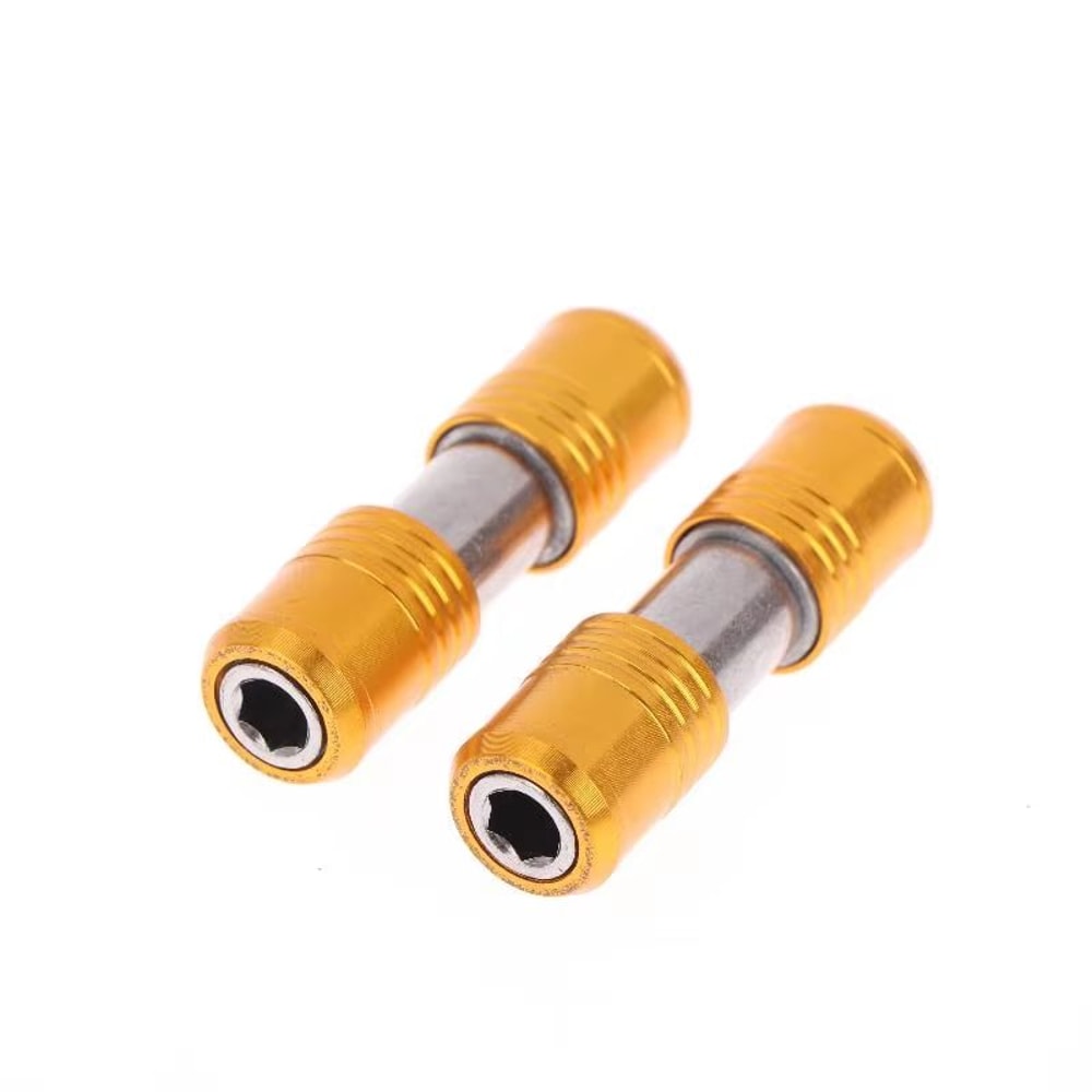 Portable Double Ended Bit Holder 14 Inch Hex Quick Release Drill Bit Adapter Extension Rod For Elec 3