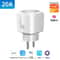 TNCE Tuya Smart Plug EU 16A20A With Power Monitoring WiFi Or Zigbee30 Voice Control 7