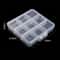 ClearView Transparent Jewelry Storage Box Organizer For Earrings And Beads 7
