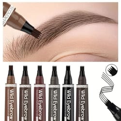 precisionpro 4-tip waterproof eyebrow pen for natural defined brows