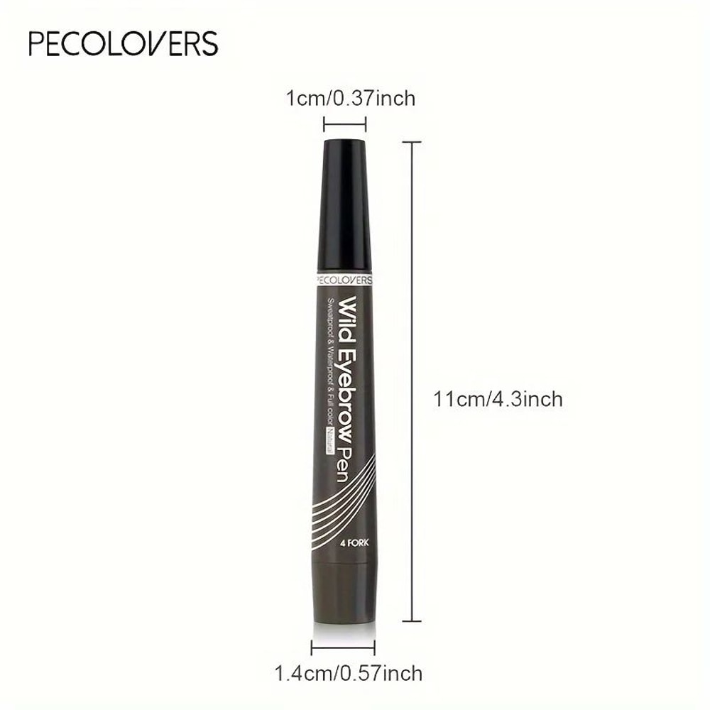 PrecisionPro 4Tip Waterproof Eyebrow Pen For Natural Defined Brows 3