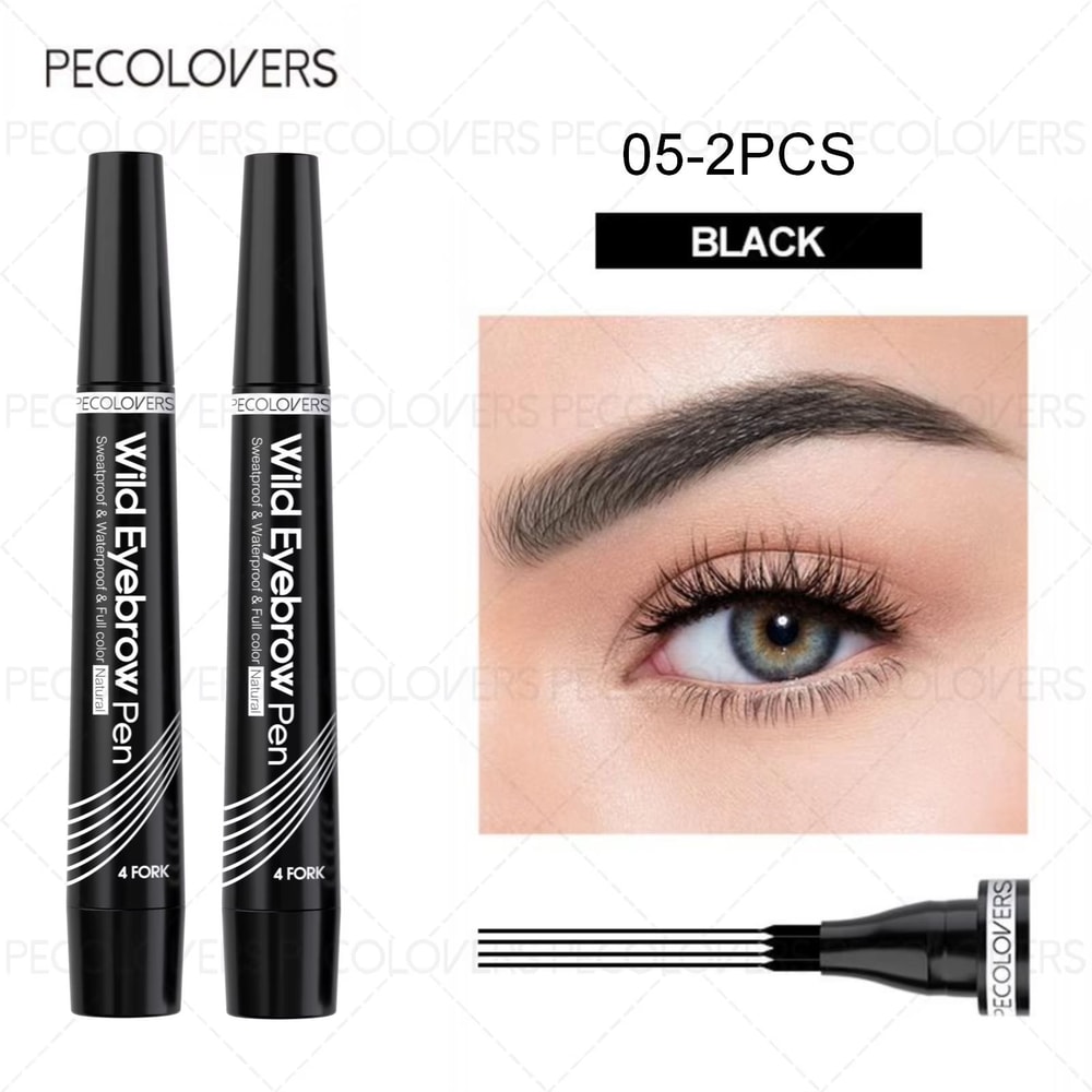PrecisionPro 4Tip Waterproof Eyebrow Pen For Natural Defined Brows 14