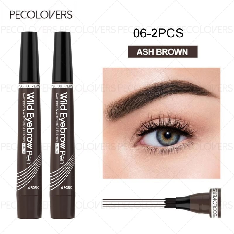 PrecisionPro 4Tip Waterproof Eyebrow Pen For Natural Defined Brows 15