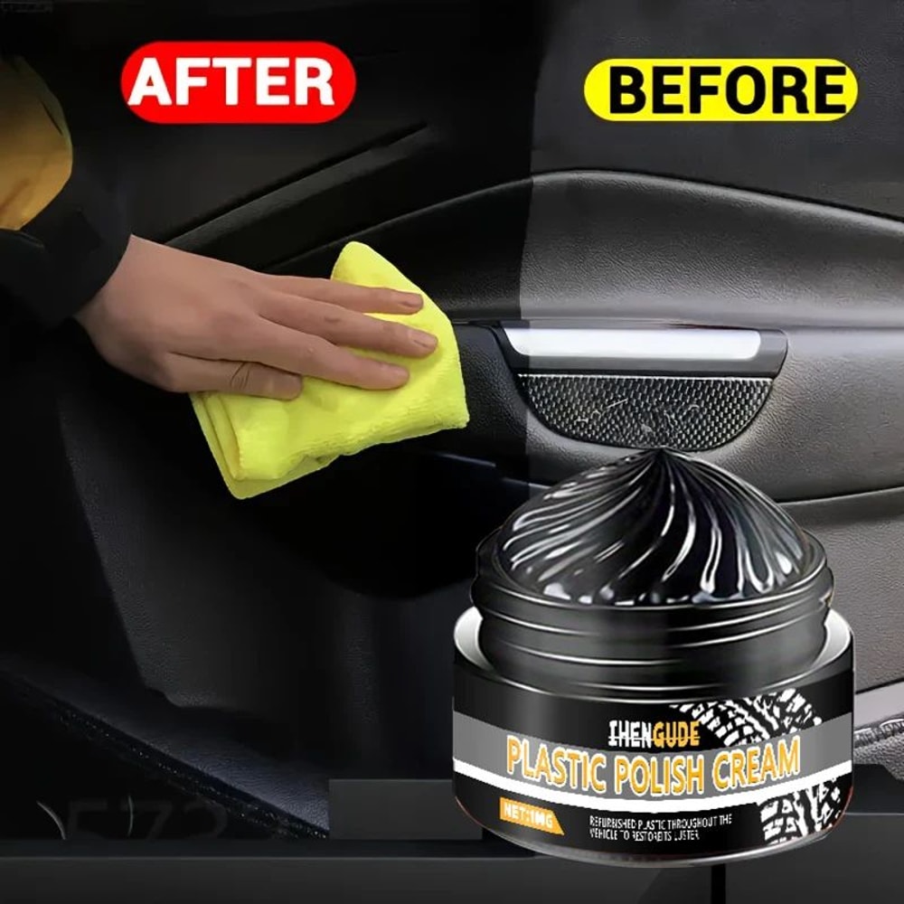 100g Tire Polishing Protective Paste LongLasting Gloss Enhancer Tire Care Paste 2