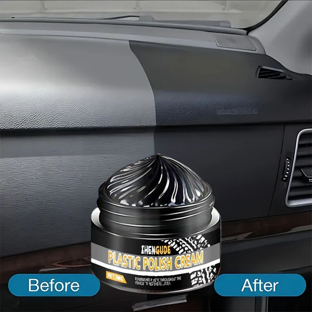 100g Tire Polishing Protective Paste LongLasting Gloss Enhancer Tire Care Paste 3