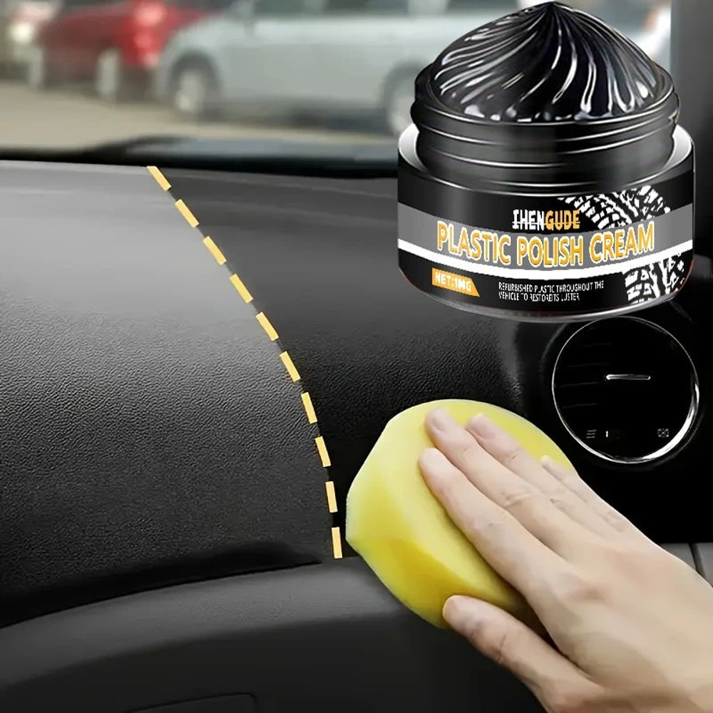 100g Tire Polishing Protective Paste LongLasting Gloss Enhancer Tire Care Paste 4