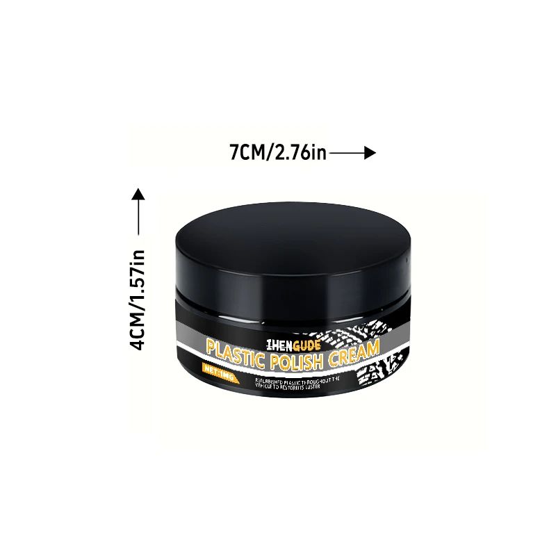 100g Tire Polishing Protective Paste LongLasting Gloss Enhancer Tire Care Paste 5